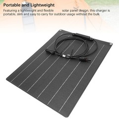 Solar Charger 30W 18V ETFE Flexible Monocrystalline Silicon Solar Panel Charger