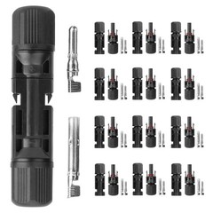 10 Pairs Solar Panel Connectors Wire Adapter Male/Female IP67 Waterproof