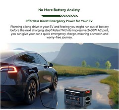 Blackview OSCAL Portable Power Station 2400W 1872Wh Home Backup LiFePO4 Battery