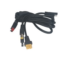 Solar Splitter Charge Cable Electronics 30A Power Pole Port to 4X Connector