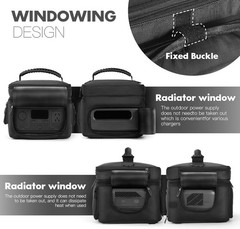 Elegant Storage Bag for EF ECOFLOW RIVER 3 – Includes Adjustable Shoulder Strap