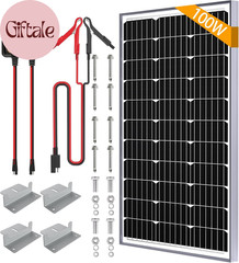 Solar Panel Battery Charger Kit with MPPT Controller
