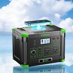 Portable Power Station Solar Generator 500~2400W ,Solar Panel Kit,for choice