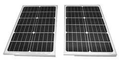 Lot of 2 Solar Panel Modules Assembly 350mm x 530mm x 17mm Portable 30W