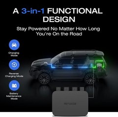 EcoFlow 800W Car Alternator Charger 3-in-1 Fast DC-DC Charger with Power Station