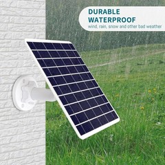 8W Solar Panel Compatible with Google Nest Camera Outdoor & Indoor (Battery V…