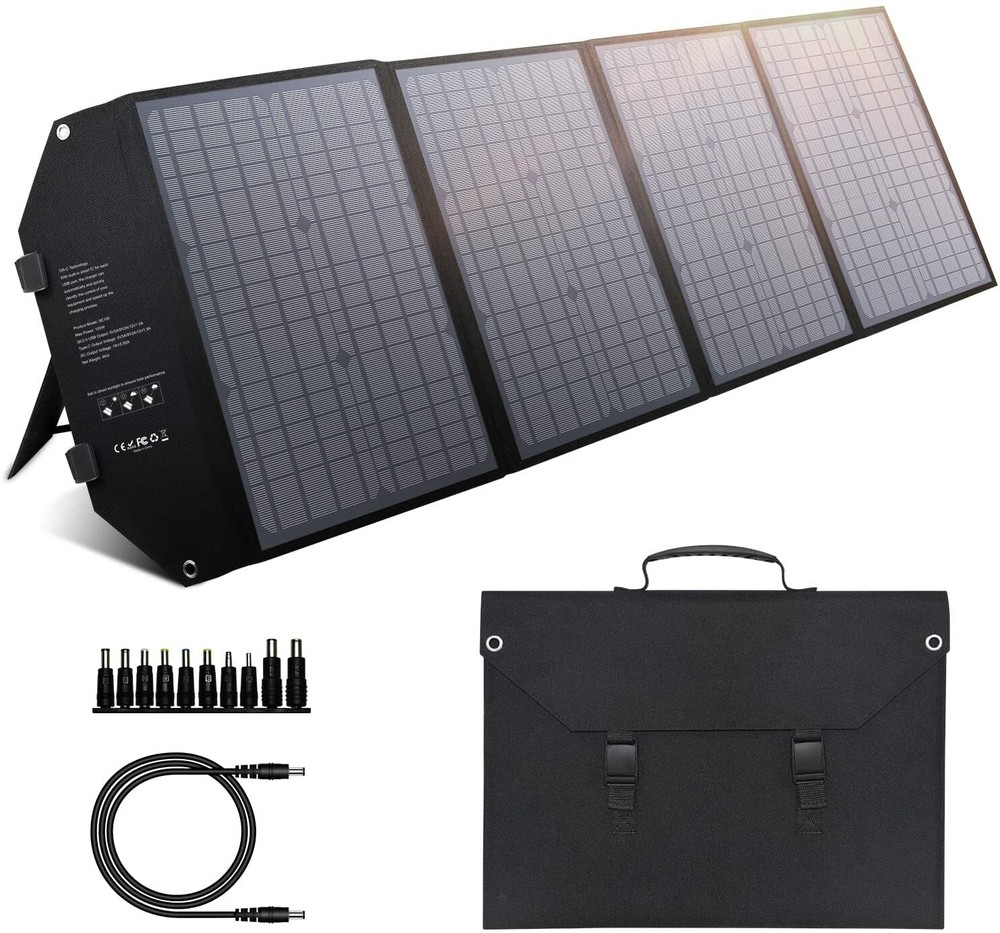 Open Box 100W Foldable Solar Panel Charger