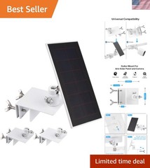 2-Pack Gutter Mount for Arlo Essential & Pro Solar Panels – Easy Install