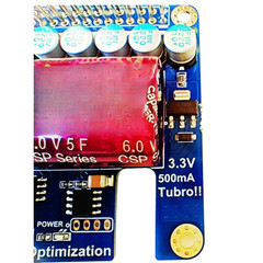 DC5V Input Power Purification Expansion Board With Capacitor Power Stabilizing