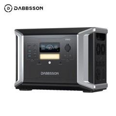 Dabbsson DBS1400Pro 2400W 1382Wh Portable Power Station Solar Generator Battery