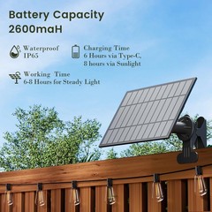 OHLUX Replacement Solar Panel – Compatible with OHLUX Solar Powered Outdoor S…