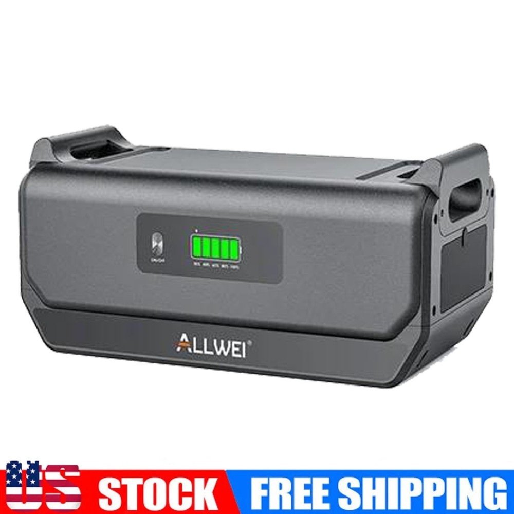 ALLWEI B200 PRO 2048Wh Expansion Battery Expandable for PPS2400 Power Station