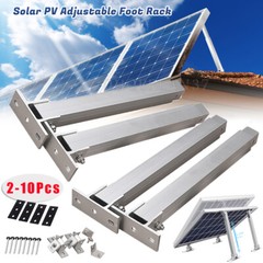 8 x Adjustable Solar Panel Mounting Brackets Tilt Mount Support For RV Roof Boat