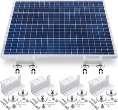4 Pack 1200 Lbs No Drill Magnetic Solar Panel Mount Bracket Solar Panel Mountin