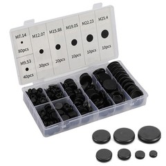Rubber Grommet Rubber Tools Wiring Bung 200PCS Assorted Size Assortment Kits