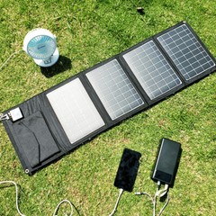 Outdoor Portable Folding Solar Panel Charger USB For Camping Phone Smartphone