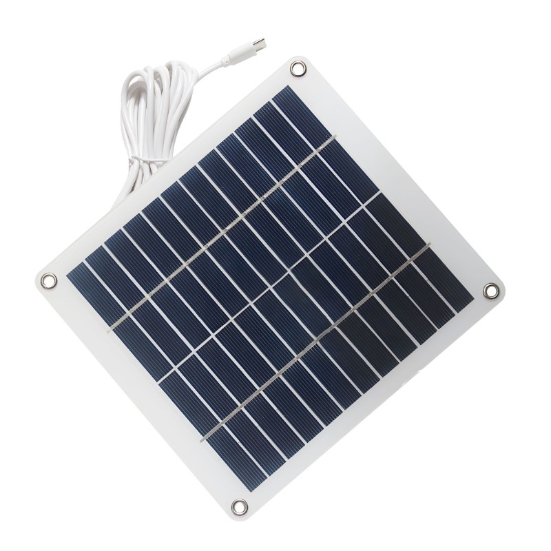 Tall Efficiency 5W12V Polycrystalline Solar Device Panel for Camping Travel