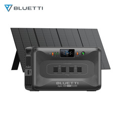 BLUETTI Apex 300 3840W 2764.8W Portable Power Station+350W Solar Panel Kit