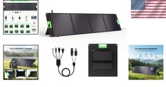 Portable 200W Solar Panel with Adjustable Kickstands