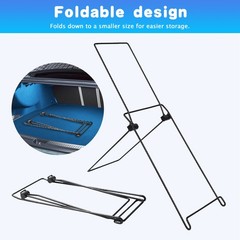 2PCS Foldable Solar Panel Mounting Bracket Adjustment For Camping Outdoor Home
