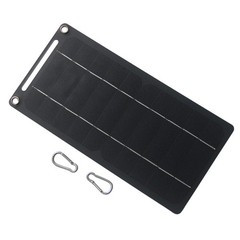Waterproof Solar Chargers Panel 6W 5V Double Output USB Type C For Travel