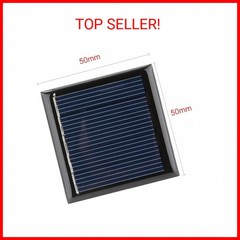 uxcell 5Pcs 2.5V 100mA Poly Mini Solar Cell Panel Module DIY for Light Toys Char