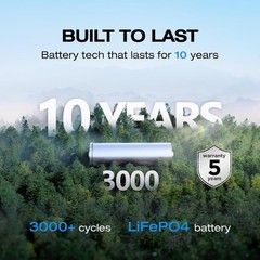EcoFlow RIVER 2: 256Wh Solar Generator with 1-Hour AC Fast Charging & 600W Power