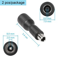 Sinloon DC7909 to DC8020 Adapter, DC7909 Female to DC8020 Male Connector Adapter