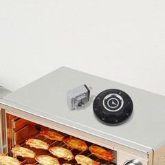 30 60 90 120 Min Oven Timer Switch with Bell AC250V 16A Mechanical Metal Knob