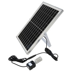 Solar Panel with 240L/H Water Pump for Efficient Outdoor Water Feature