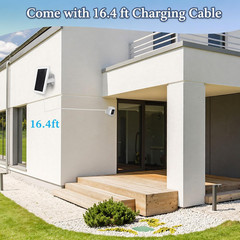 Ring Camera Solar Panel Charger, 5V 3.5W Solar Charger Compatible with Ring Spot