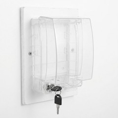 Lockable Outlet Cover – Clear Waterproof Socket Protector for 86 Type Outdoor