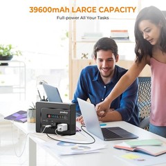Portable Power Station 200W, 146Wh Portable Solar Generator Battery Pack with…