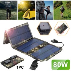 Portable Solar Panel Charger – Fast Charging for Camping, Hiking & Travel