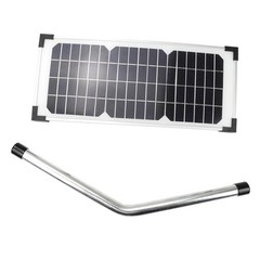 10 Watt Solar Panel Kit Replace FM123 for Mighty Mule FM200 FM350 FM500 FM502