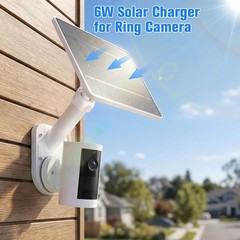 Solar Panel for Ring Camera Spotlight Cam Plus/Pro(Battery) & Stick Up Cam/Pro B
