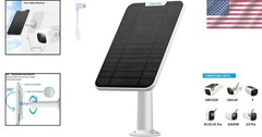 Solar Panel Charger for Eufycam 3C/2C Pro/2 Pro