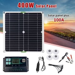 6000W Complete Generator with 400W Solar Panel Power Charger 110V Grid System US