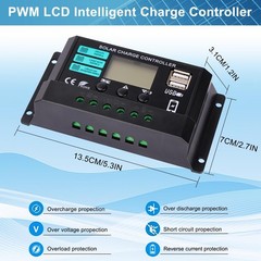 Efficient 20W Solar Panel and Charge Controller for Eco-Friendly Power Solutions