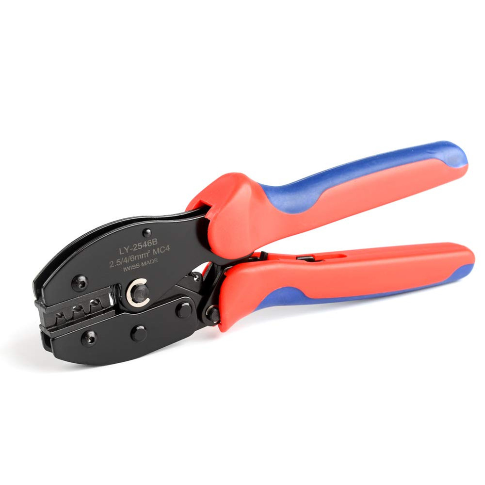 Solar PV Cable Crimping Tool AWG 14-10 2.5 4 6mm² IWS4 Connector Crimper