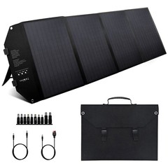 100W Foldable Portable Solar Panel For Power Station Camping RV Solar Generator