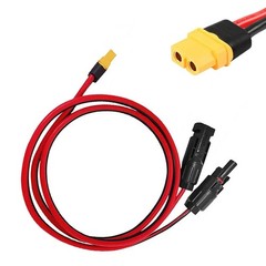 3M 12 AWG XT60 Female to Solar Connector Solar Panel Extension Charging Cable