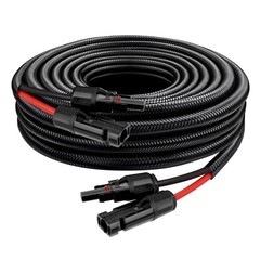 XRDS -RF Solar Panel Cable 10FT, 10AWG Solar Extension Cable with Male and Fe…