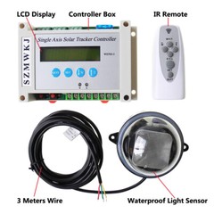Solar Tracking Tracker Single Axis Complete Kit &18″ Linear Actuator &Controller
