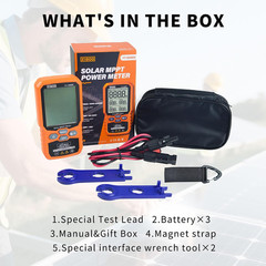 FT-1000W Solar Panel Tester MPPT Meter – 1000W Max Power, 80V/35A PV Module Test