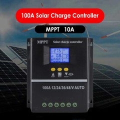 100A Solar Charge Controller – For RV, Camping & Off-Grid Solar Systems