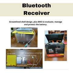 12V Lithium Battery, 12V LiFePO4 Battery, 400Ah, With Bluetooth. 5120WH.