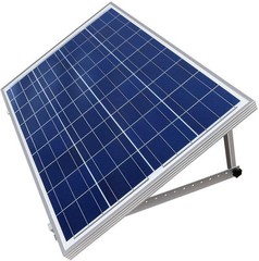 Compact 28in Solar Panel Mounting Brackets with Foldable Legs for Any Surface