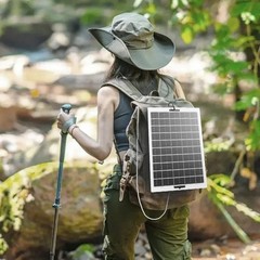 Efficient Solar Charging Panel Lightweight and Waterproof 5V USB Output