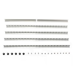2* Adjustable Solar Panel Brackets Mount Rack Brackets for Boat / RV / Roof